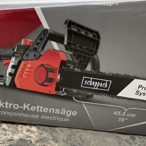 Elektrinis grandininis pjūklas, scheppach Cse2600