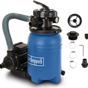 Baseinų filtrų sistema, Scheppach PSFA15