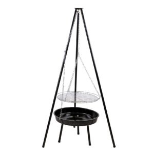Trikojis anglies grilis ,grotelės Ø 49 cm, aukštis 150 cm
