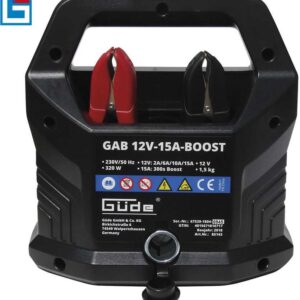 Automatinis akumuliatoriaus įkroviklis Gude GAB 12V-15A-BOOST