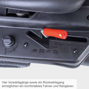Benzininis vejos traktoriukas Scheppach Mr200-61