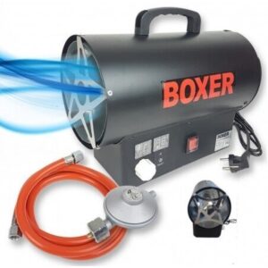 Dujinis šildytuvas 25kw su žarna ir reduktoriumi