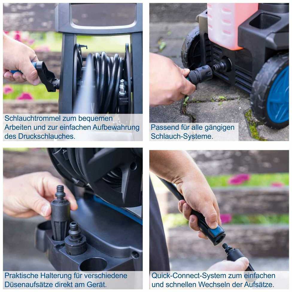 Scheppach aukšto slėgio plovimo įrenginys HCE2800 - Image 3