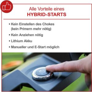 Savaeigė benzininė vejapjovė su elektriniu starteriu , Scheppach MS150-46E