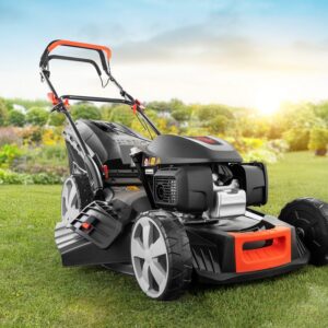 Benzininė savaeigė vejapjovė 3,4kW, 53cm su Honda varikliu Scheppach MS170-53H