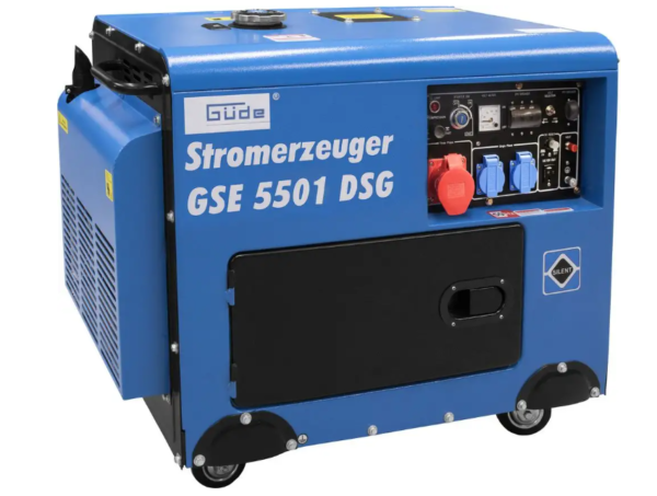 Dyzelinis generatorius 5kW AVR , GUDE GSE 5501 DSG